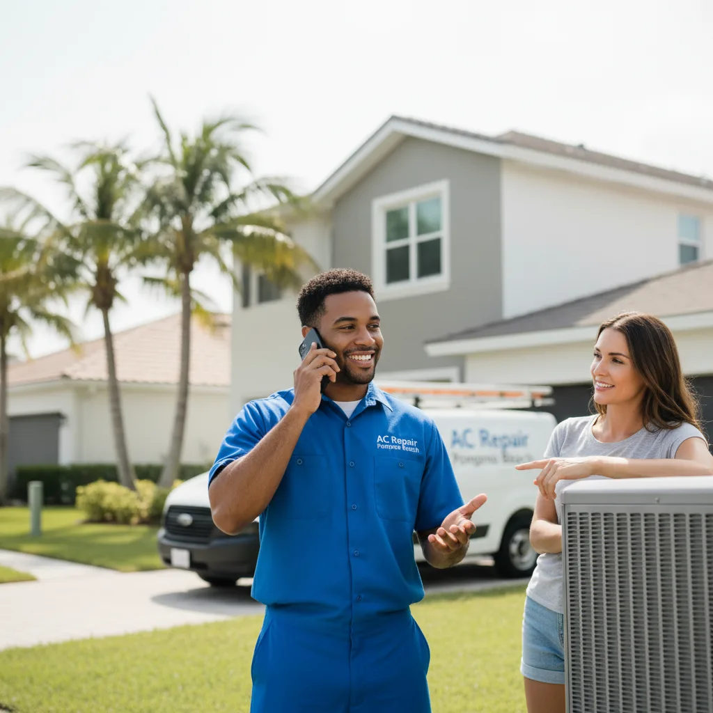 AC Repair Pompano Beach customer support in Arlington